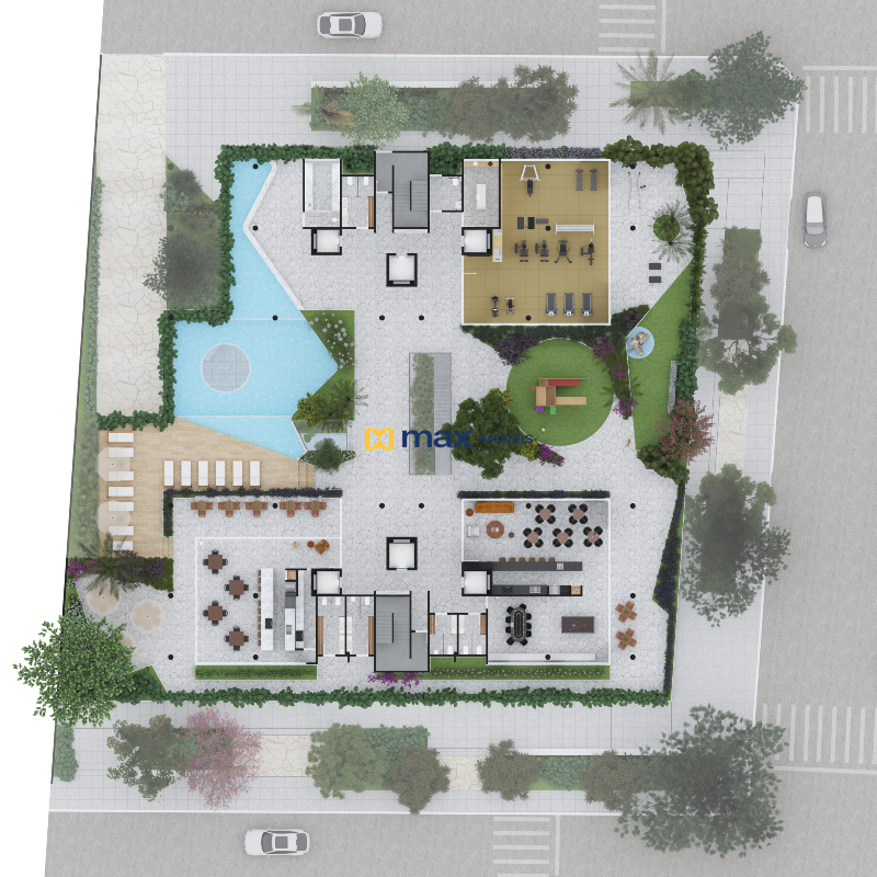 Apartamento à venda no Praia Brava: Planta lazer
