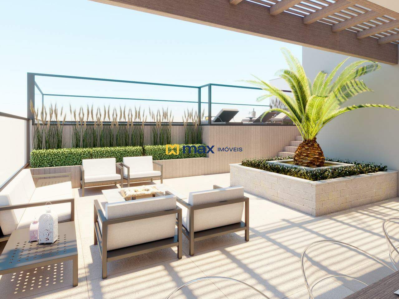 Apartamento à venda no Centro: Terraço