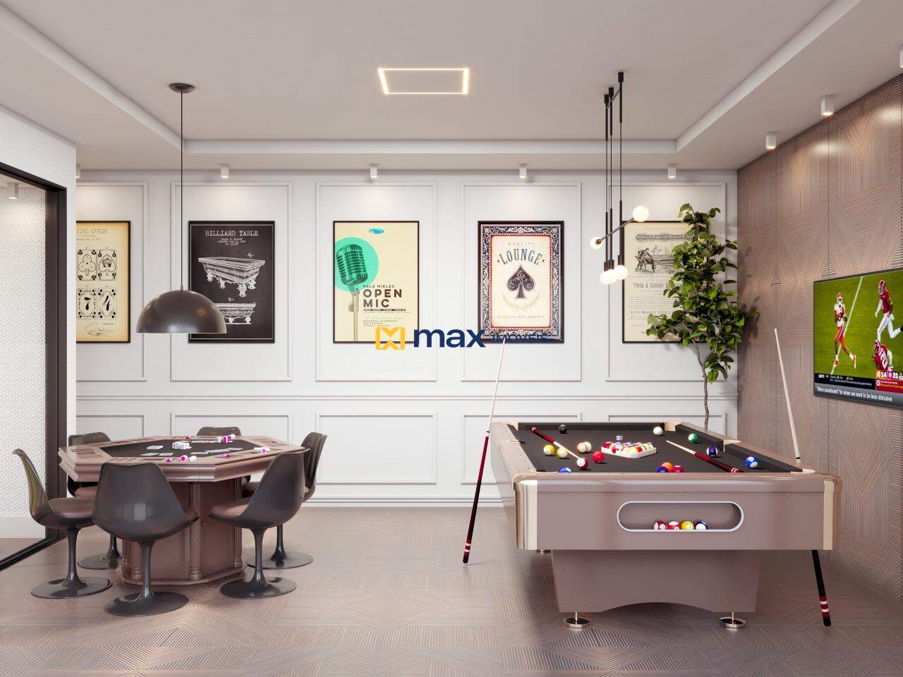 Apartamento à venda no Centro: Sala de Jogos