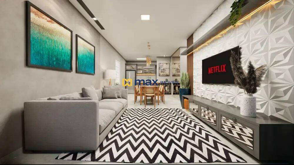 Apartamento à venda no São Vicente: Living integrado