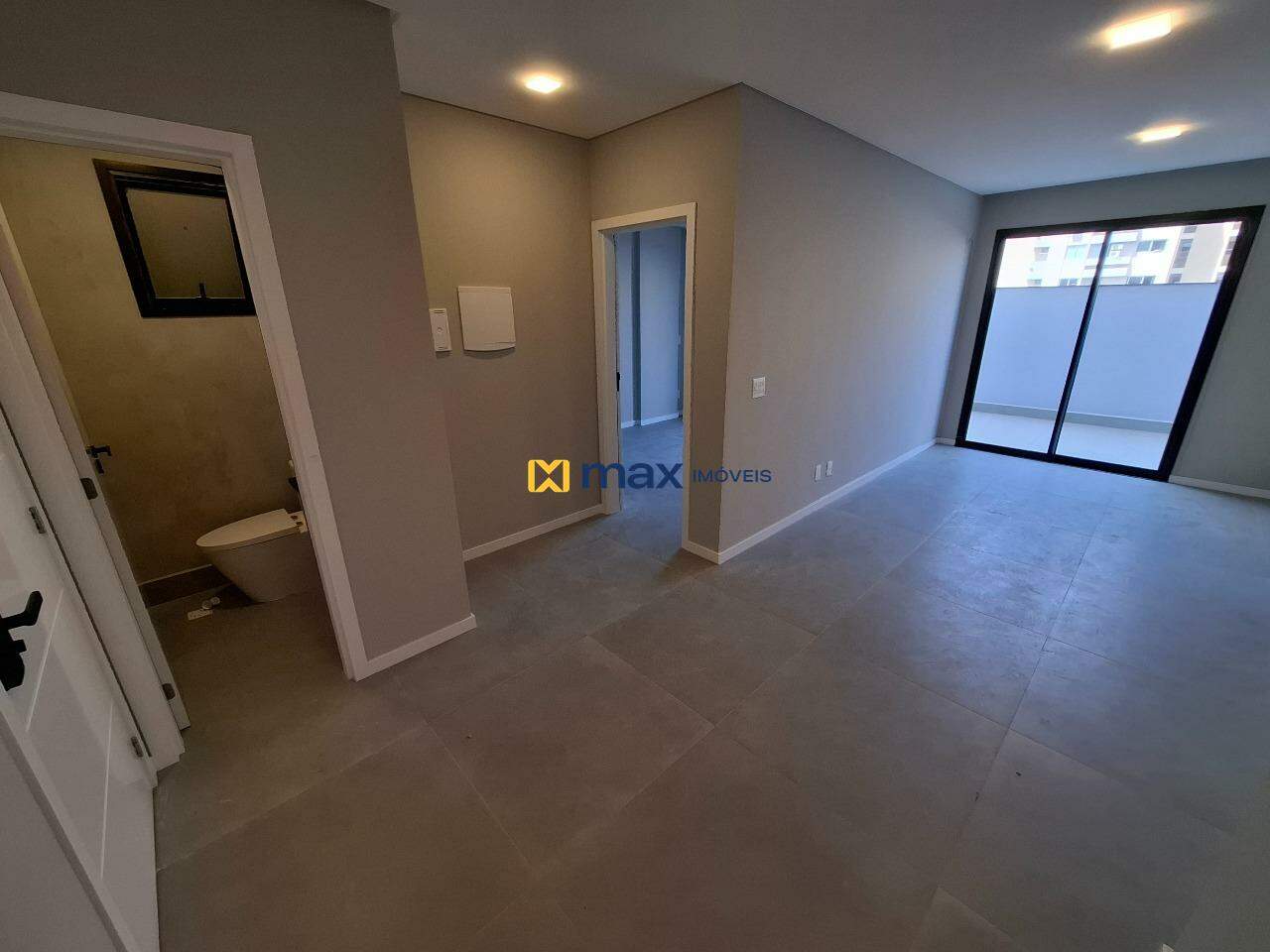 Apartamento para aluguel no Centro: Sala de Estar e Jantar