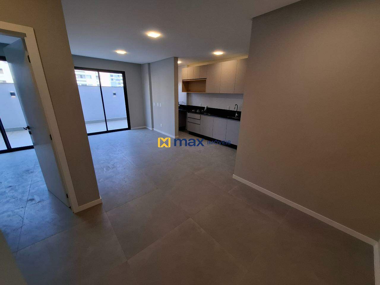 Apartamento para aluguel no Centro: Sala de Estar e Jantar