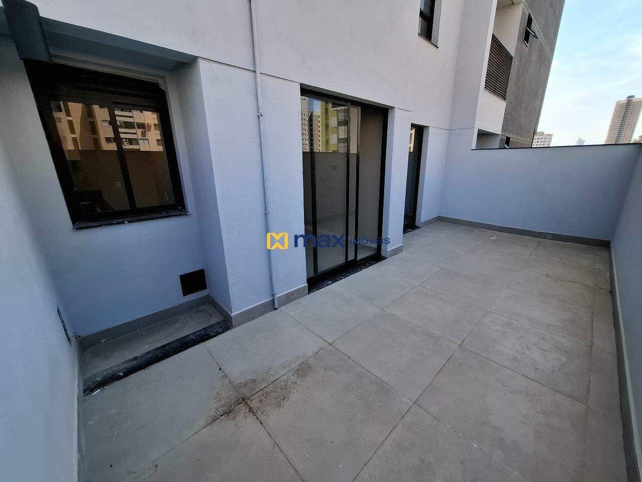 Apartamento para aluguel no Centro: Terraço
