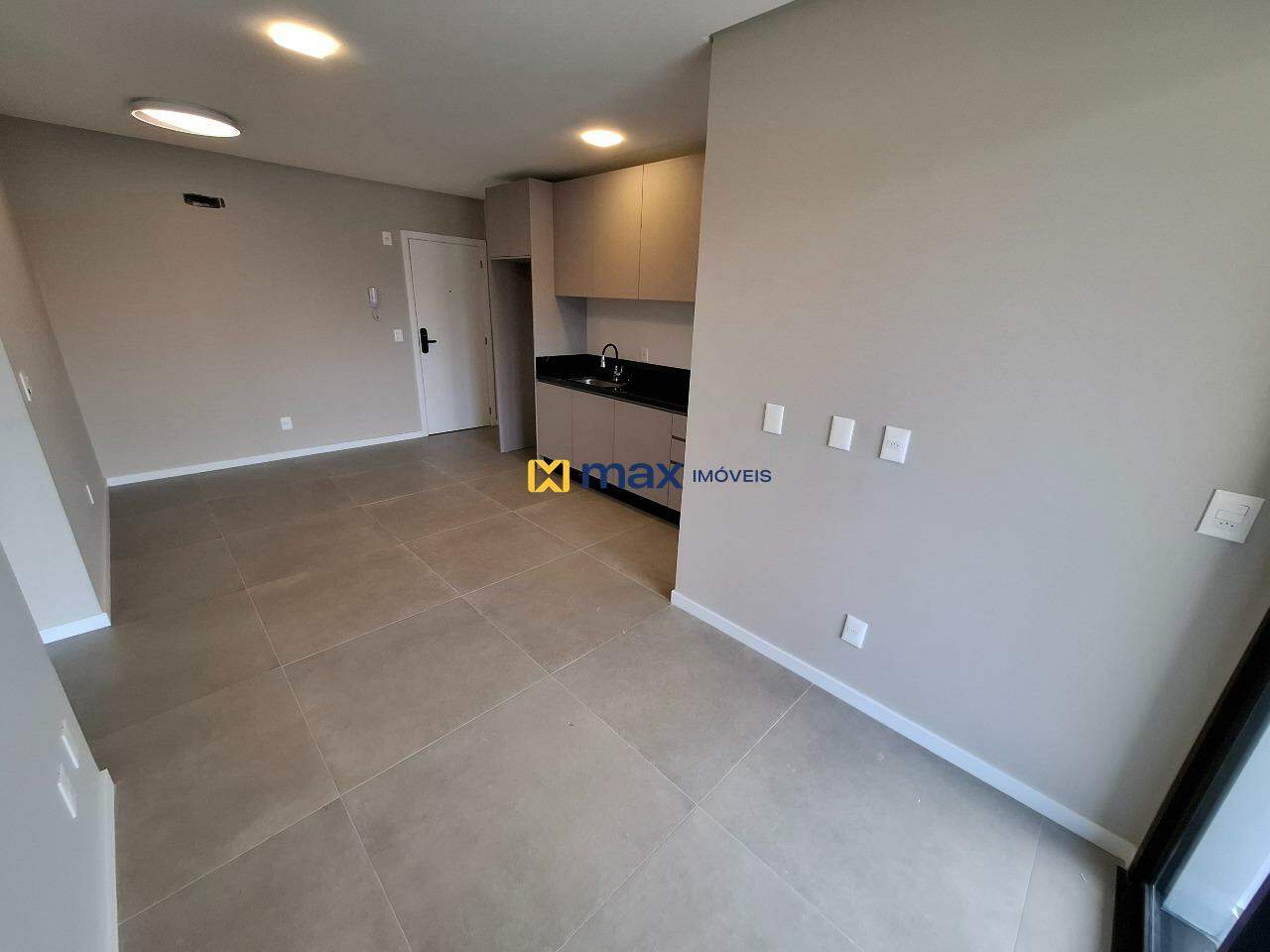 Apartamento para aluguel no Centro: Sala de Estar e Jantar