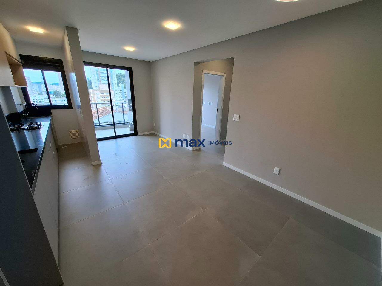 Apartamento para aluguel no Centro: Sala de Estar e Jantar