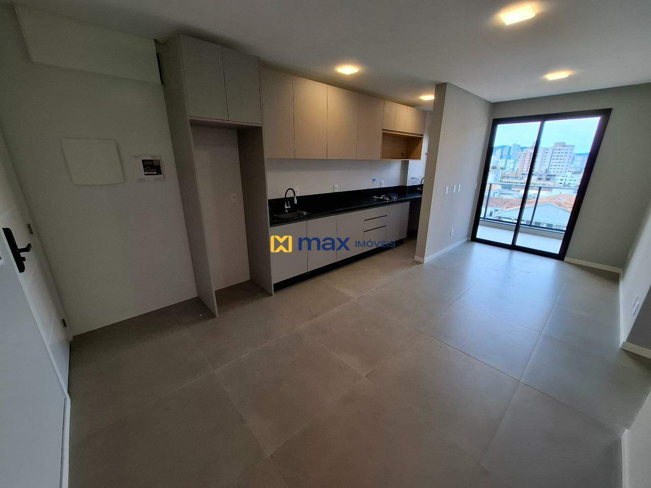 Apartamento para aluguel no Centro: Sala de Estar e Jantar