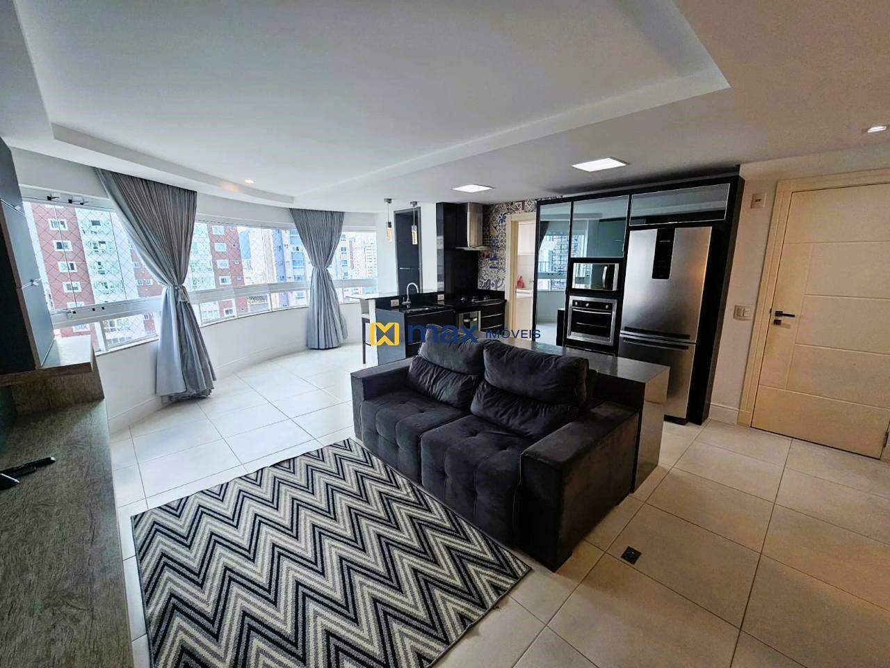 Apartamento à venda no Centro: Living integrado