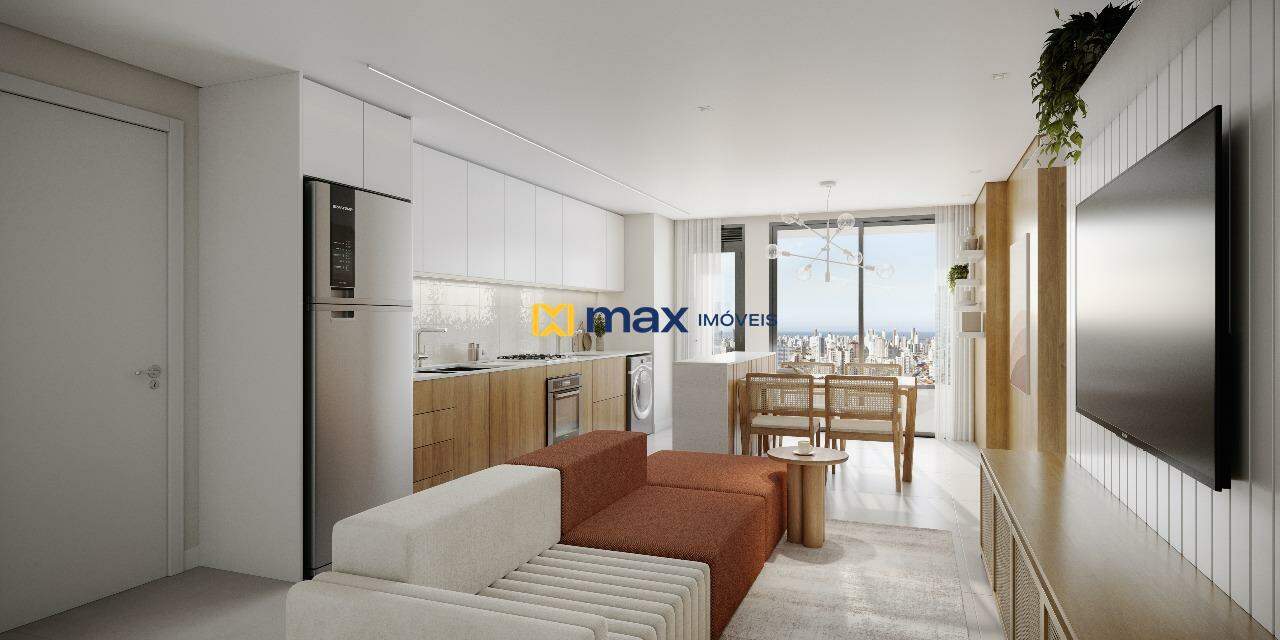 Apartamento à venda no Vila Operária: Living apartamento tipo 02