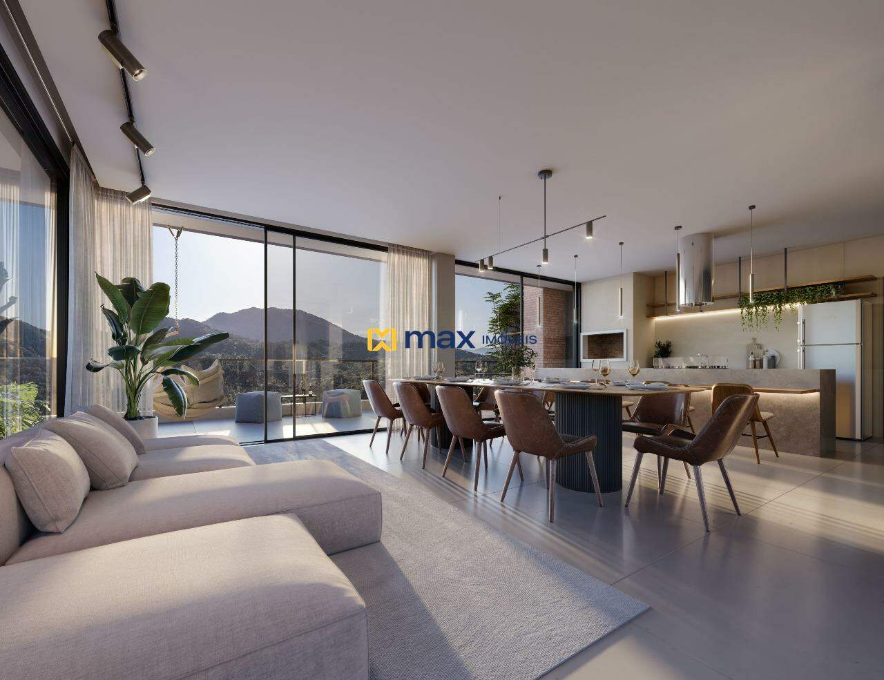 Apartamento à venda no Praia Brava: Espaço gourmet