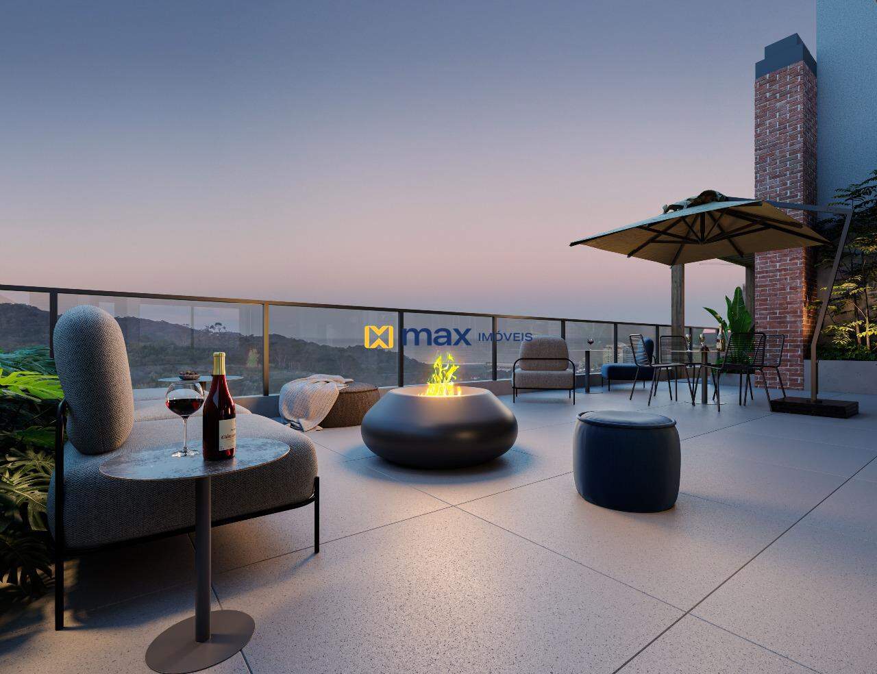 Apartamento à venda no Praia Brava: Lounge pub