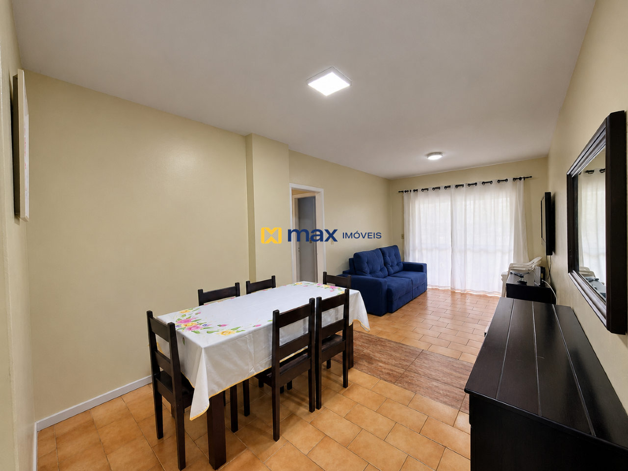 Apartamento para aluguel no Centro: sala