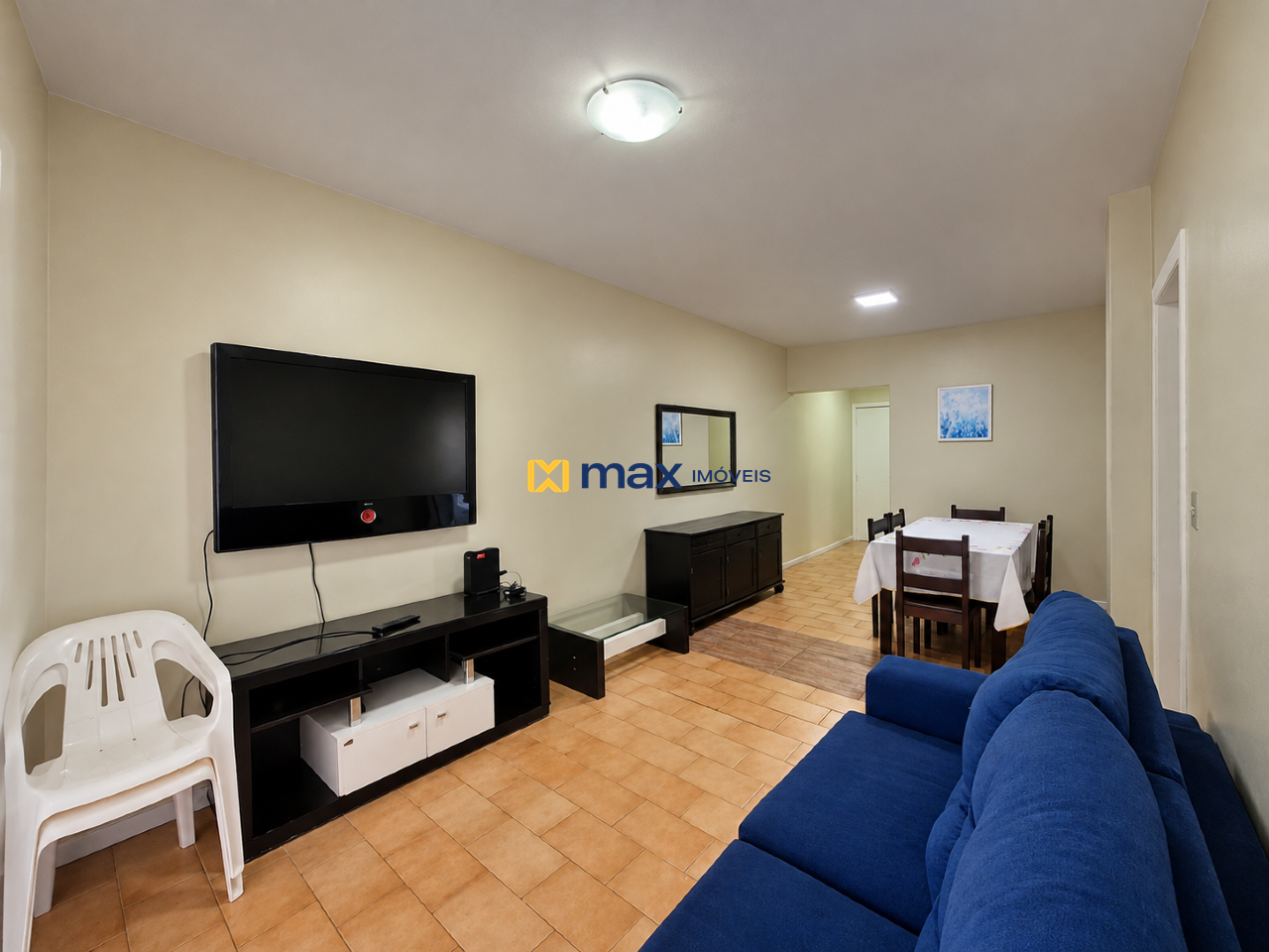 Apartamento para aluguel no Centro: sala