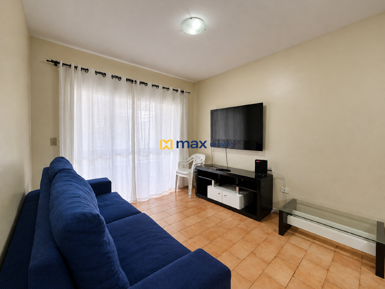 Apartamento para aluguel no Centro: sala