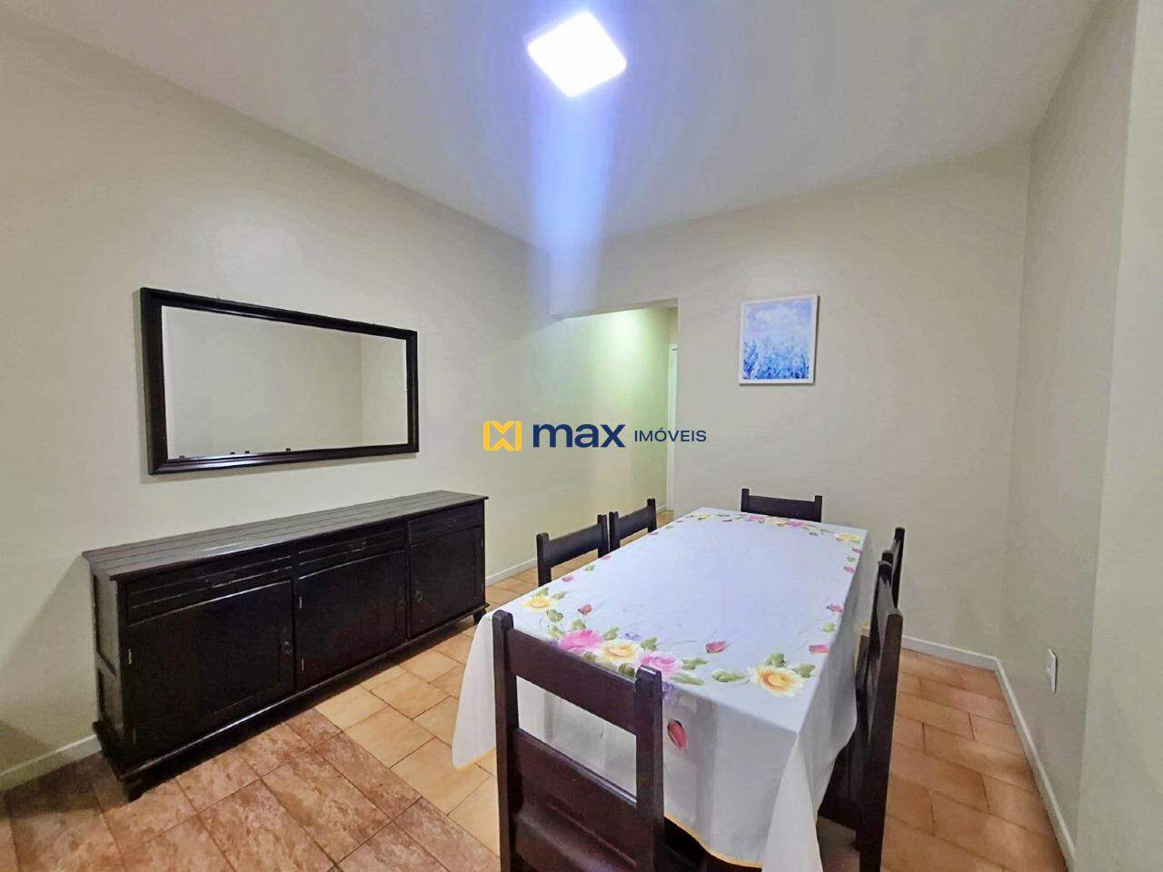 Apartamento para aluguel no Centro: Sala de estar e jantar