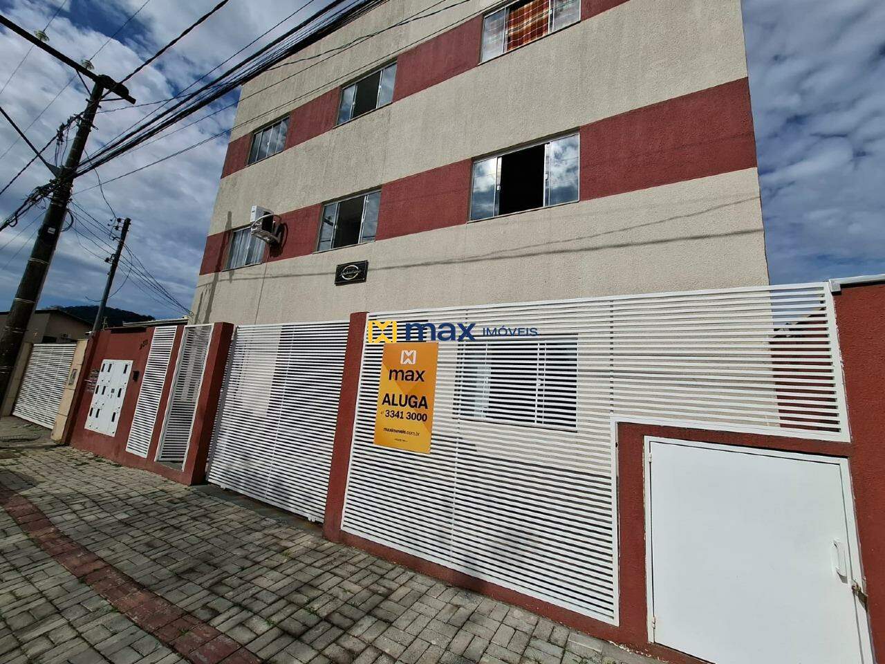 Apartamento para aluguel no Fazenda: Fachada