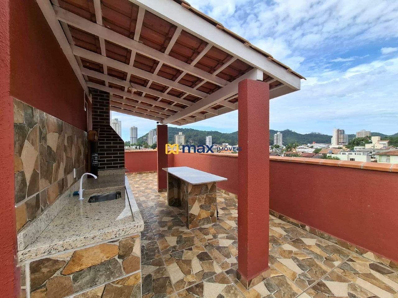 Apartamento para aluguel no Fazenda: Área de Churrasqueira