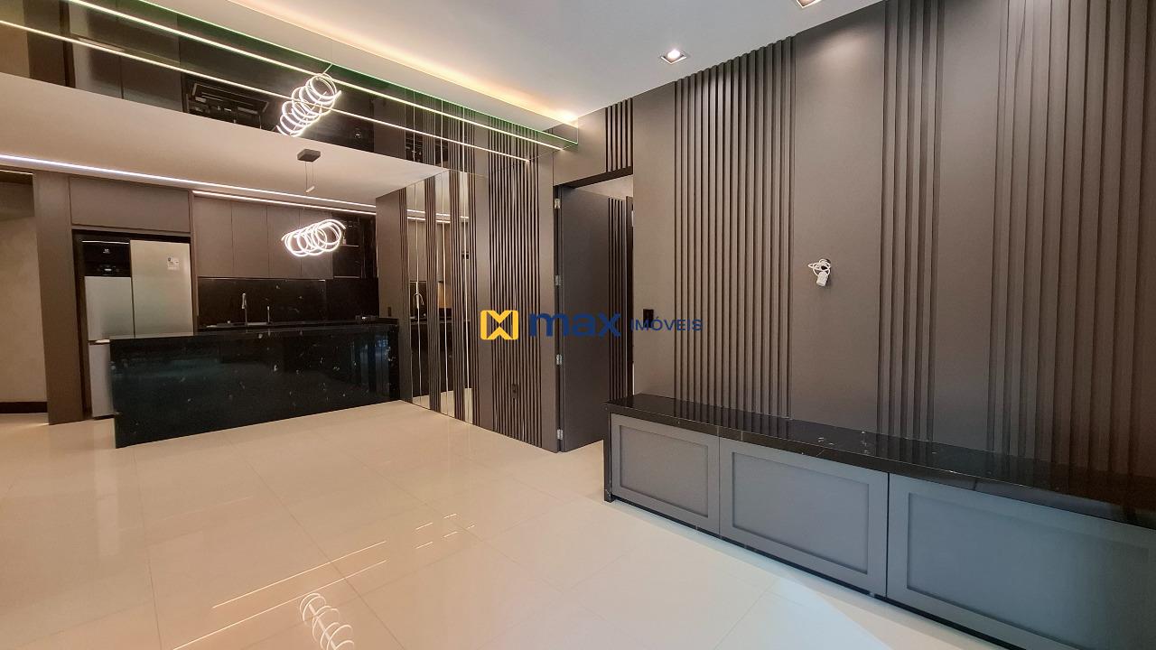 Apartamento à venda no Cabeçudas: Living integrado