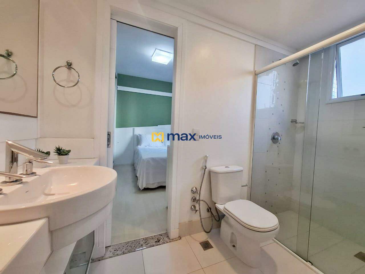 Apartamento para aluguel no Centro: Banheiro Demi Suíte
