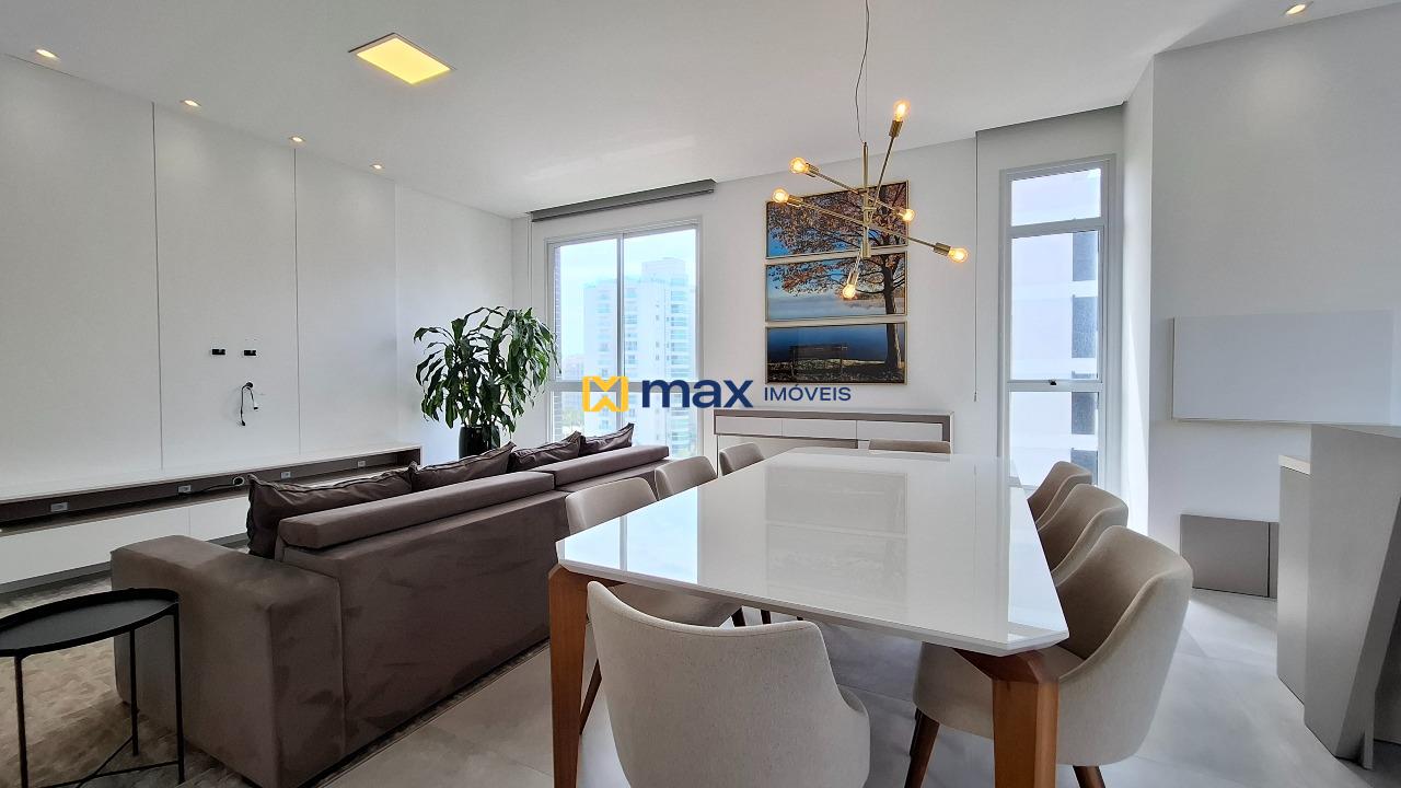 Apartamento para aluguel no Praia Brava: Living integrado
