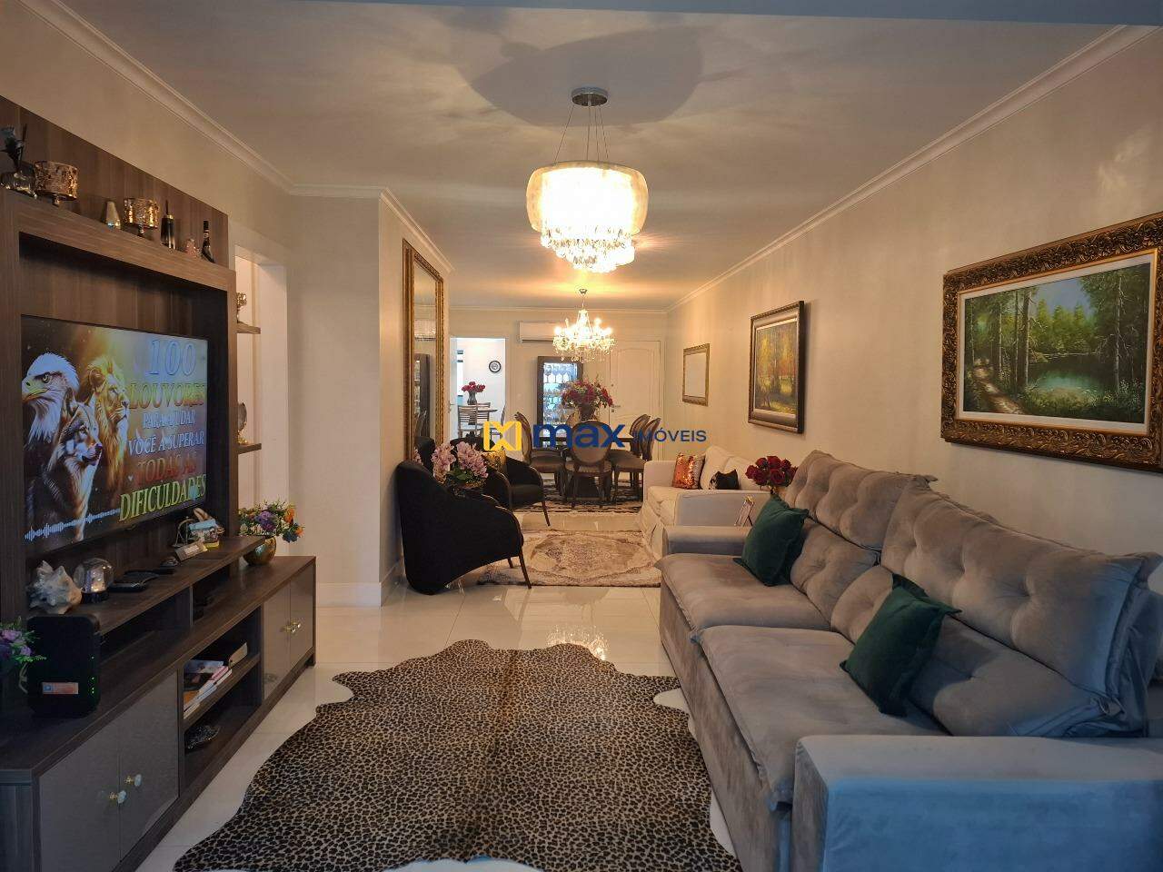 Apartamento à venda no Centro: sala de estar 