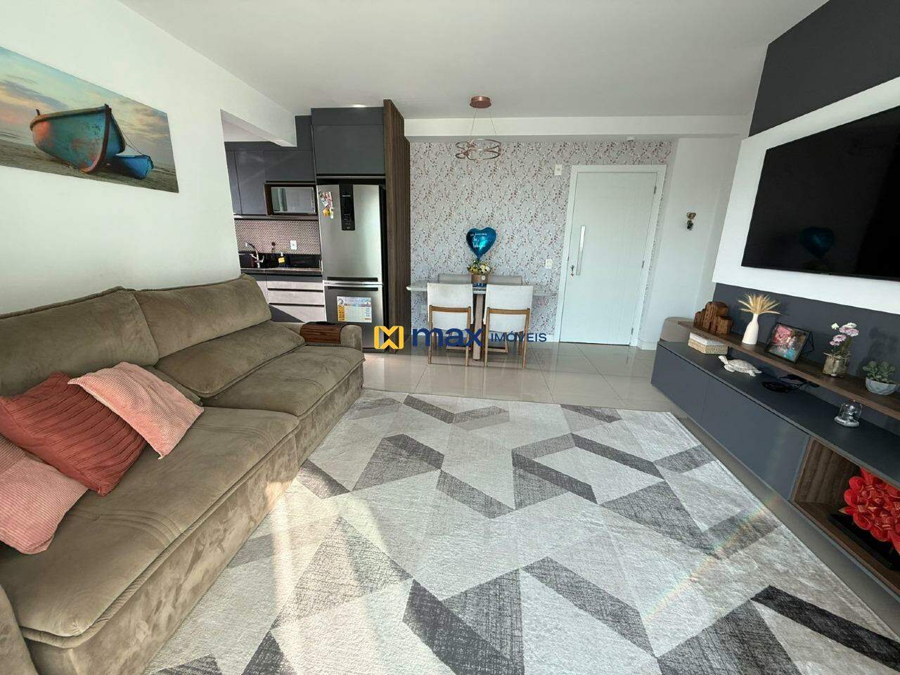 Apartamento à venda no Centro: Living integrado