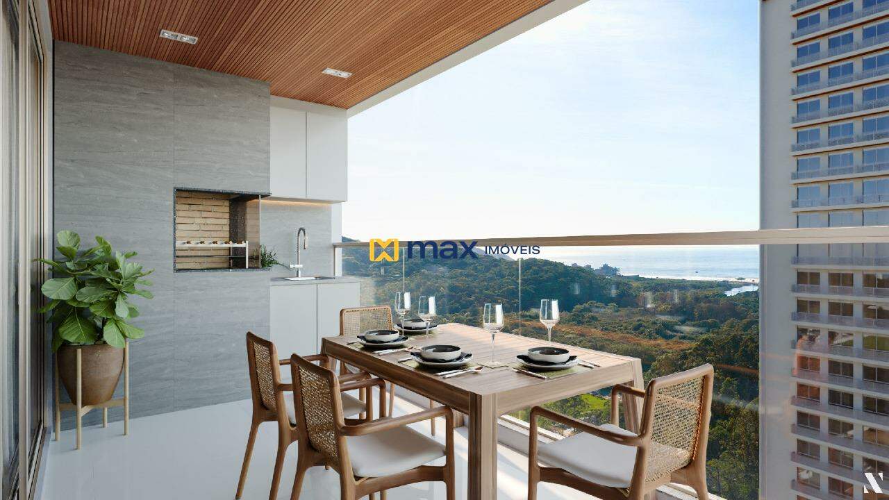 Apartamento à venda no Praia Brava: Sacada com churrasqueira