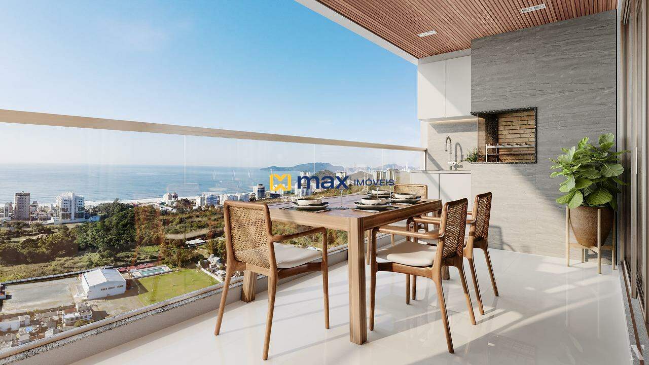 Apartamento à venda no Praia Brava: Sacada com churrasqueira