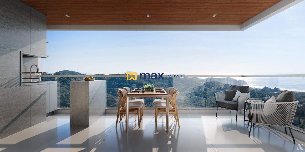 Apartamento à venda no Praia Brava: Sacada com churrasqueira