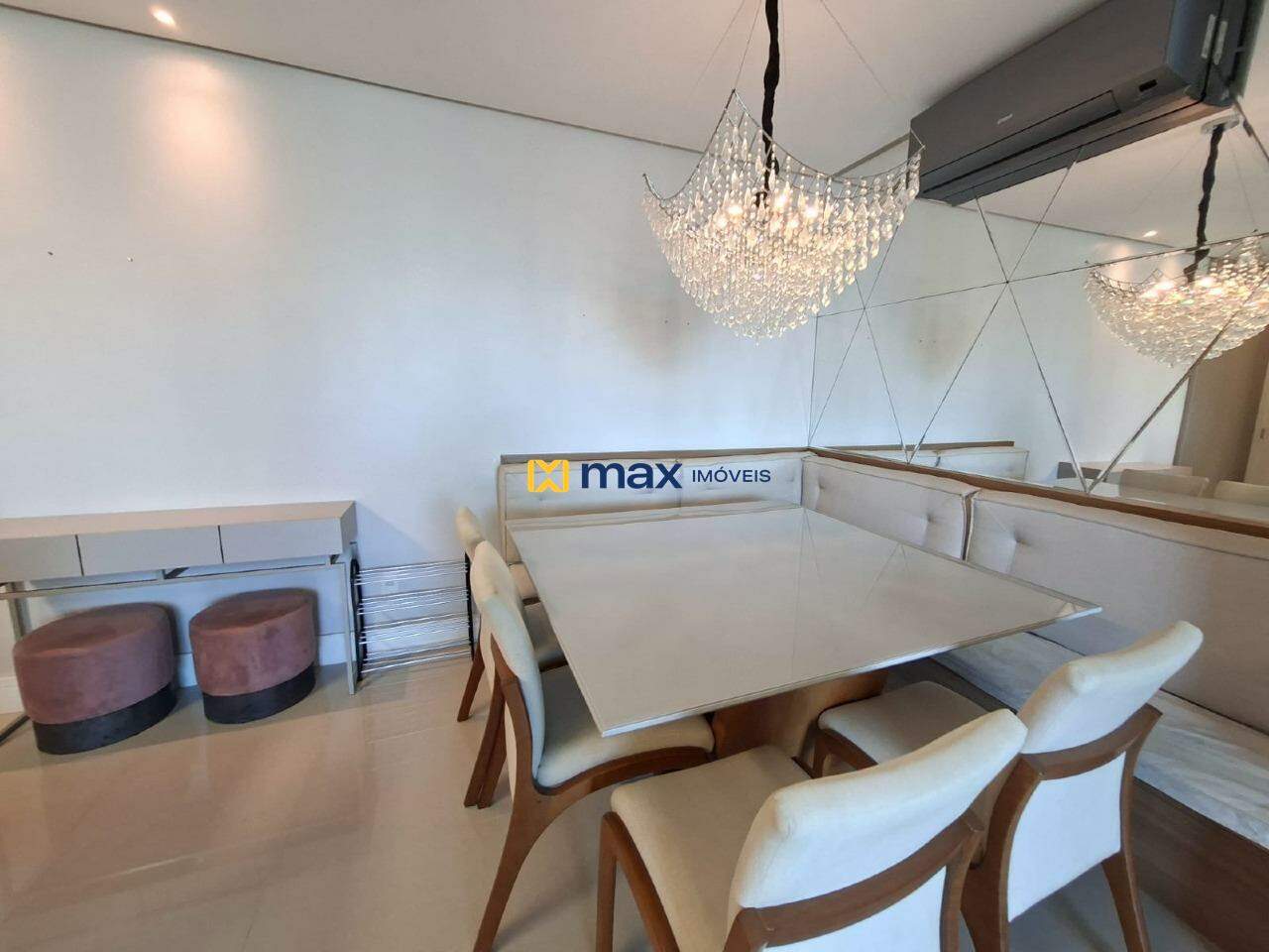 Apartamento para aluguel no Fazenda: Sala de jantar