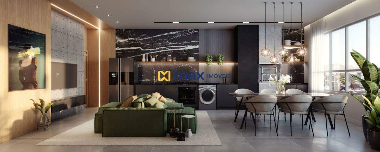 Apartamento à venda no Vila Operária: Living integrado tipo 2