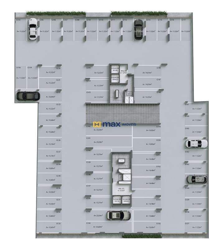 Apartamento à venda no Fazendinha: Planta G2