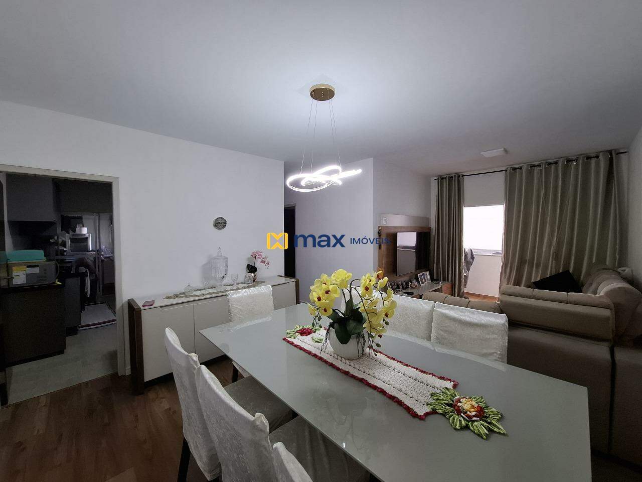 Apartamento à venda no Centro: Living integrado