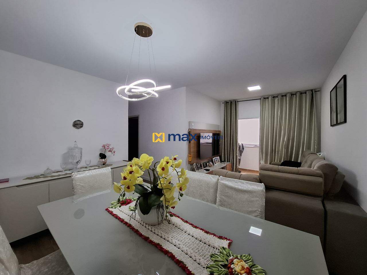 Apartamento à venda no Centro: Living integrado