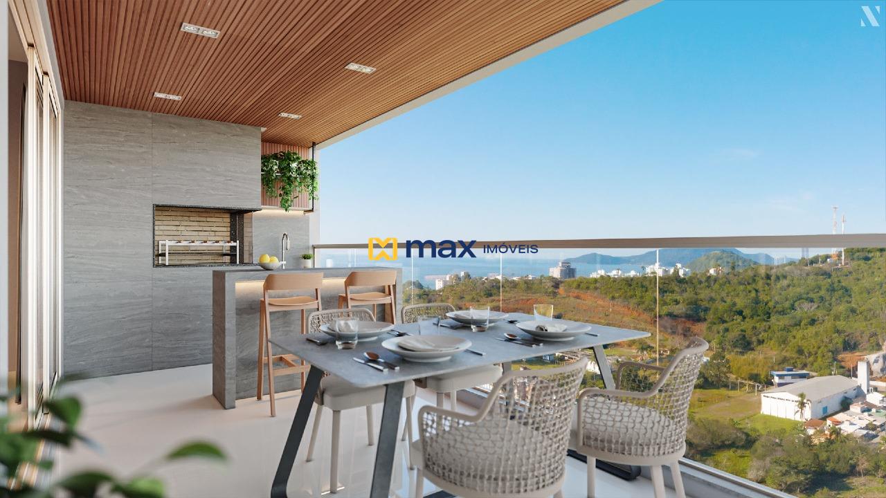 Apartamento à venda no Praia Brava: Sacada com churrasqueira