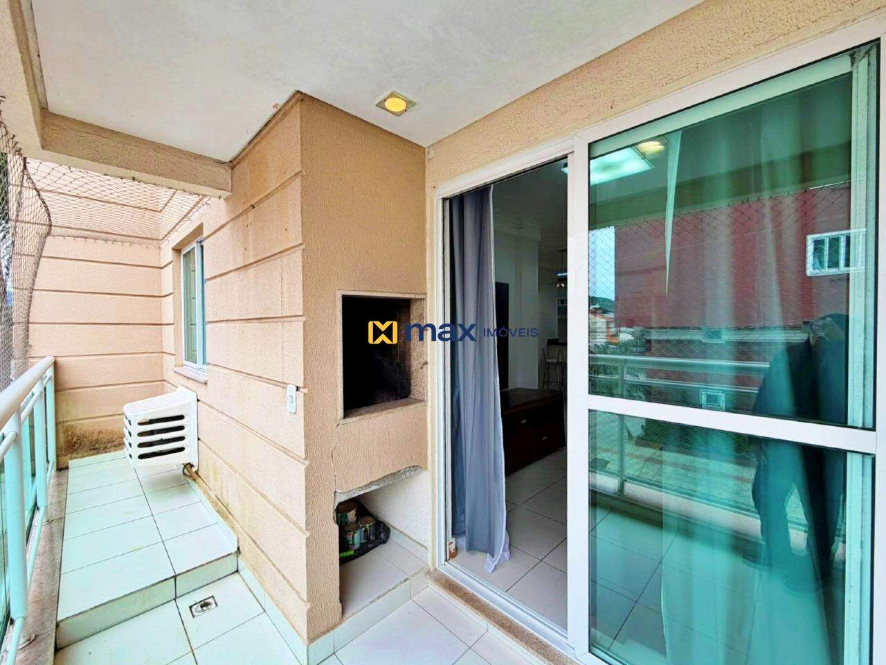 Apartamento para aluguel no Municípios: Sacada com Churrasqueira