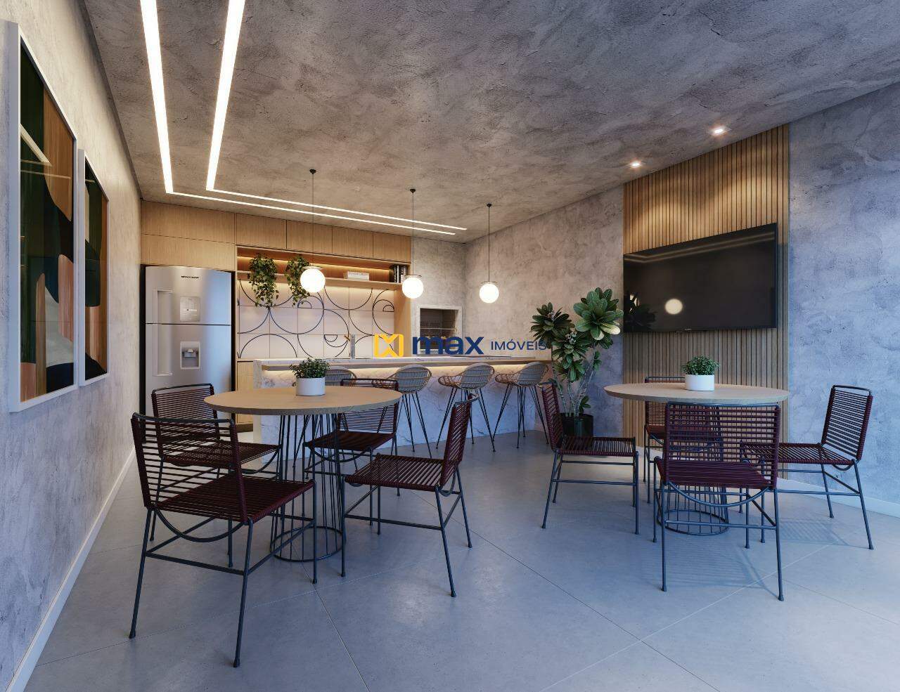 Apartamento à venda no Vila Operária: Salão