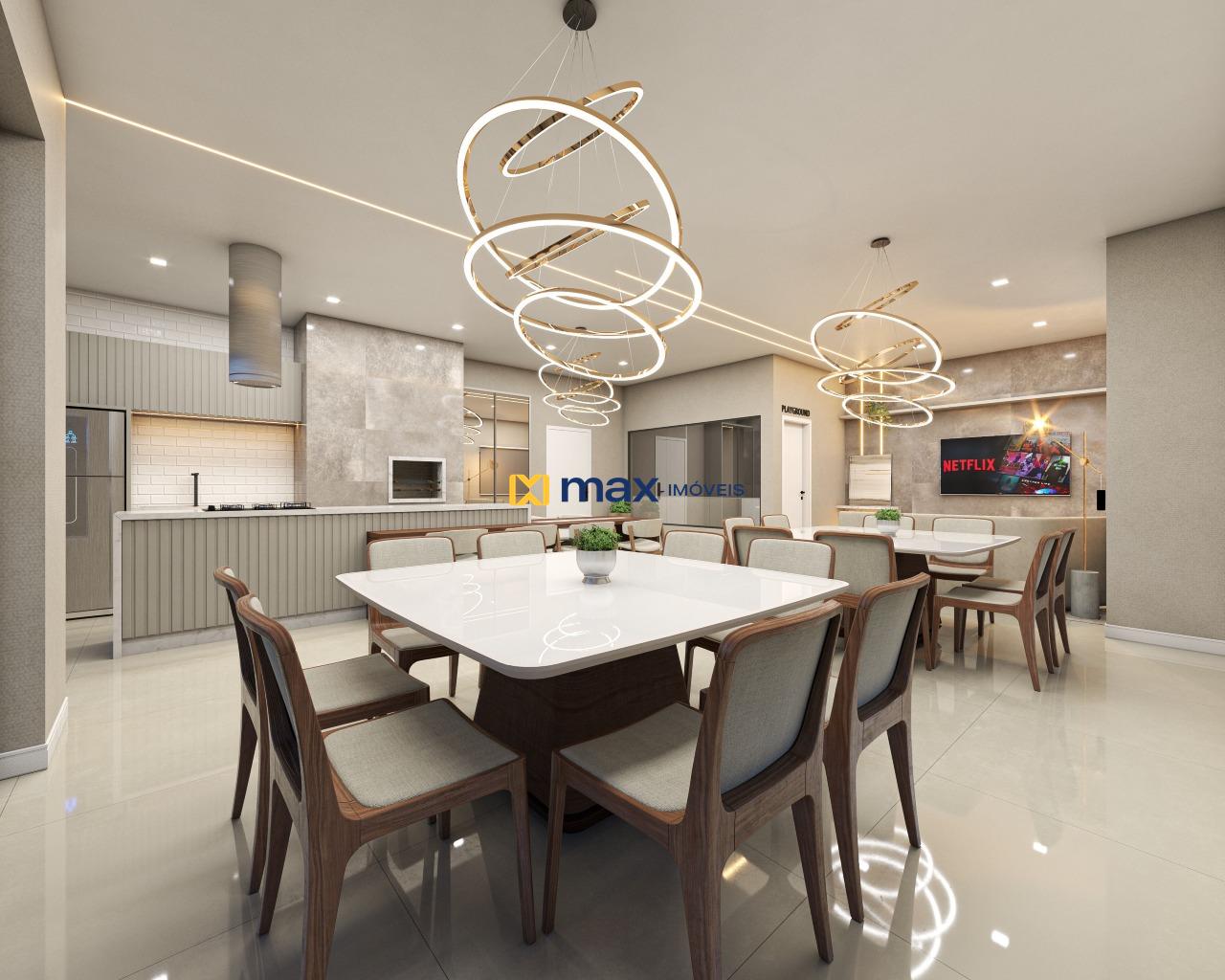 Apartamento à venda no Meia Praia: Salão de Festas