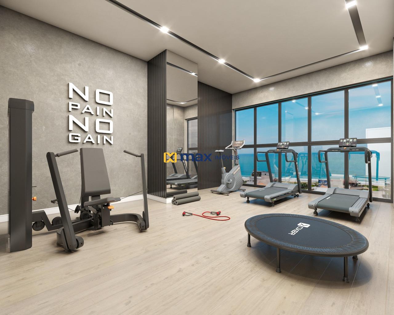 Apartamento à venda no Meia Praia: Academia