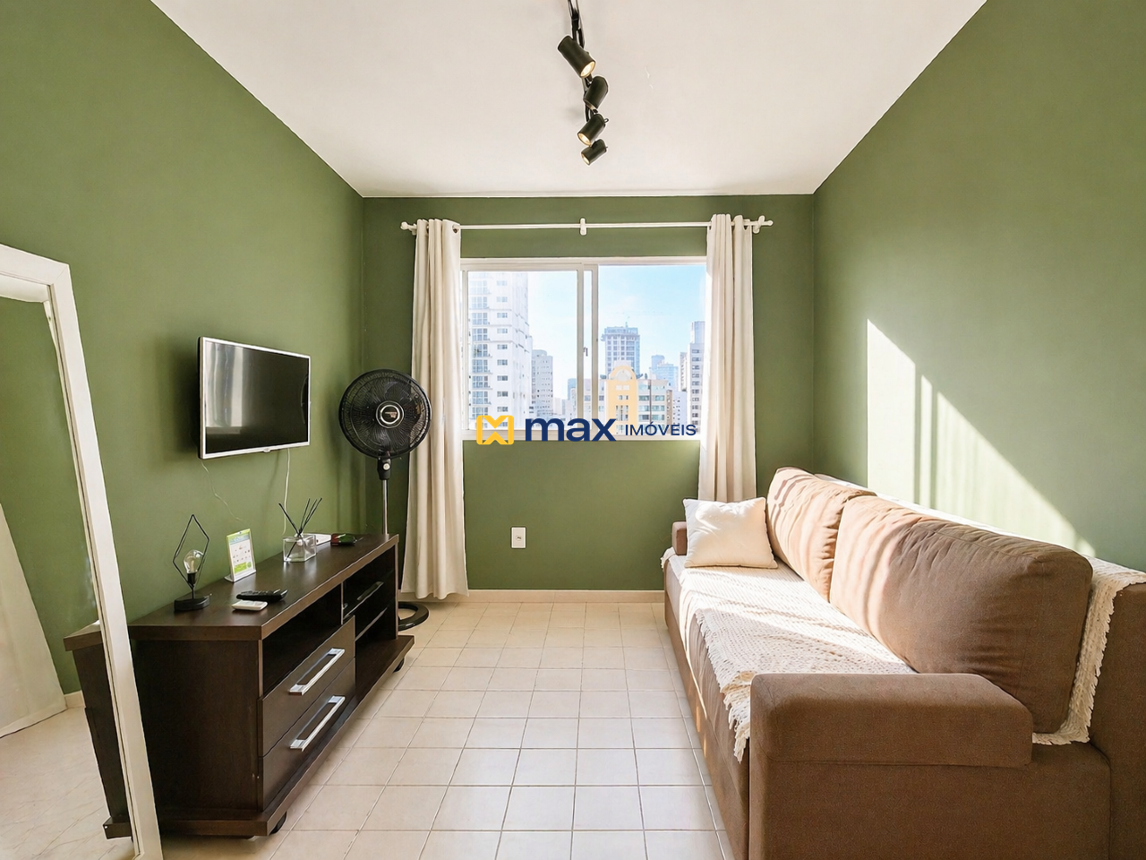 Apartamento para aluguel no Centro: 