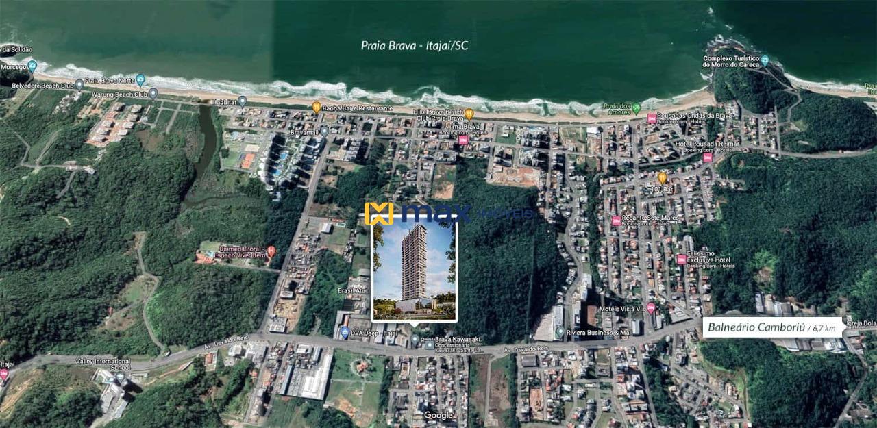Apartamento à venda no Praia Brava: Localização