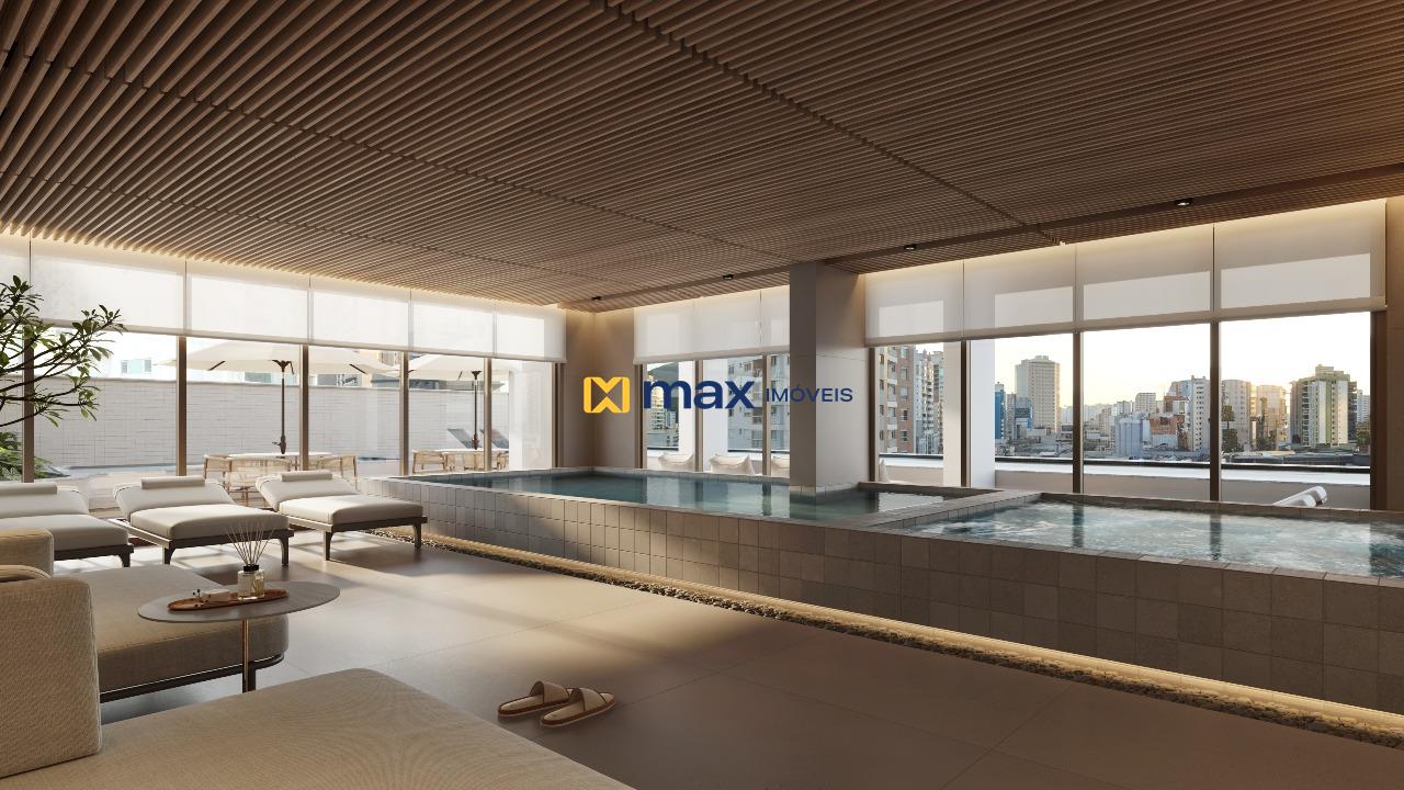 Apartamento à venda no Centro: Piscina interna