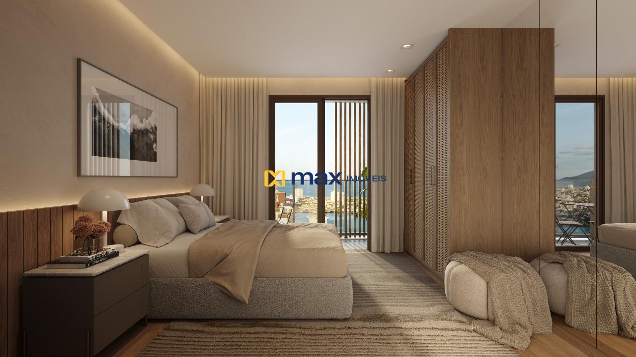 Apartamento à venda no Centro: Suíte fundos