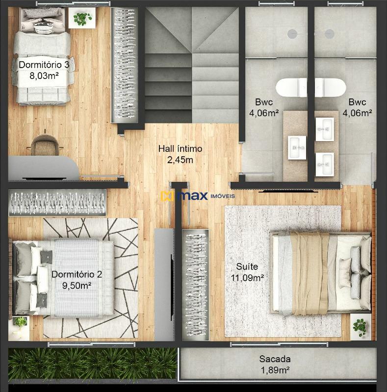 Casa à venda no Centro: 