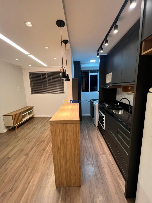 Apartamento para aluguel no Ressacada: Sala de estar/jantar e cozinha