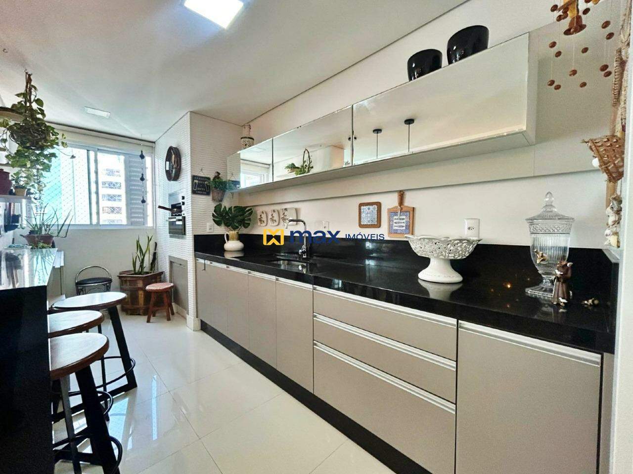 Apartamento para aluguel no Centro: Área Churrasqueira