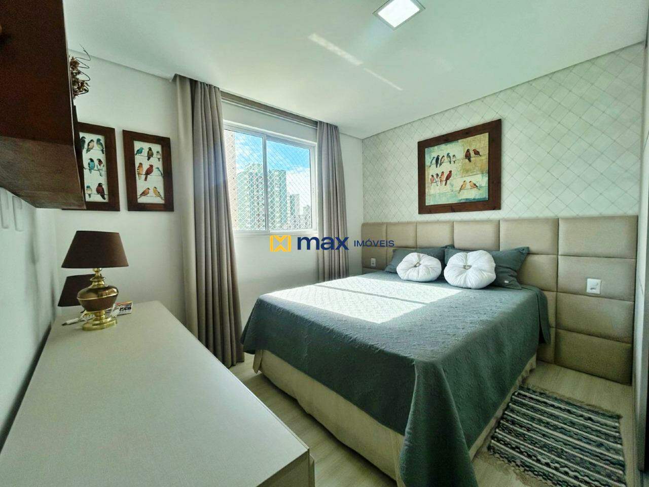 Apartamento para aluguel no Centro: Suíte 2 (Janela com Vista Mar)