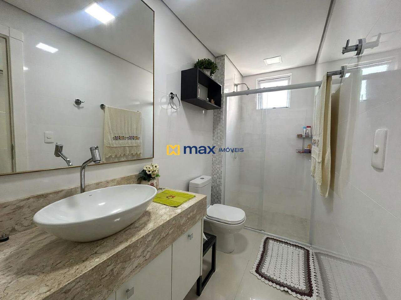 Apartamento para aluguel no Centro: Banheiro suíte 2