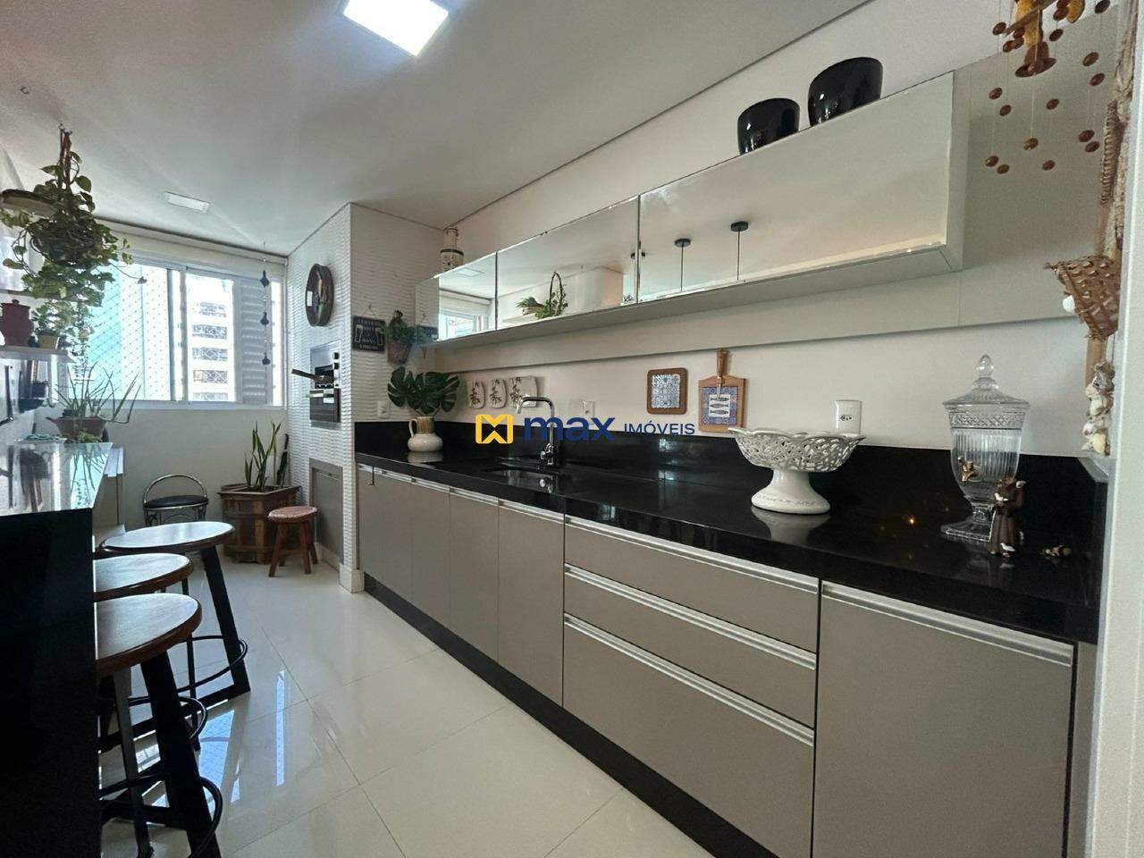 Apartamento para aluguel no Centro: Área de Churrasqueira 