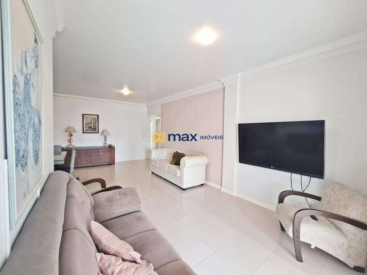 Apartamento à venda no Centro: Sala de estar e jantar