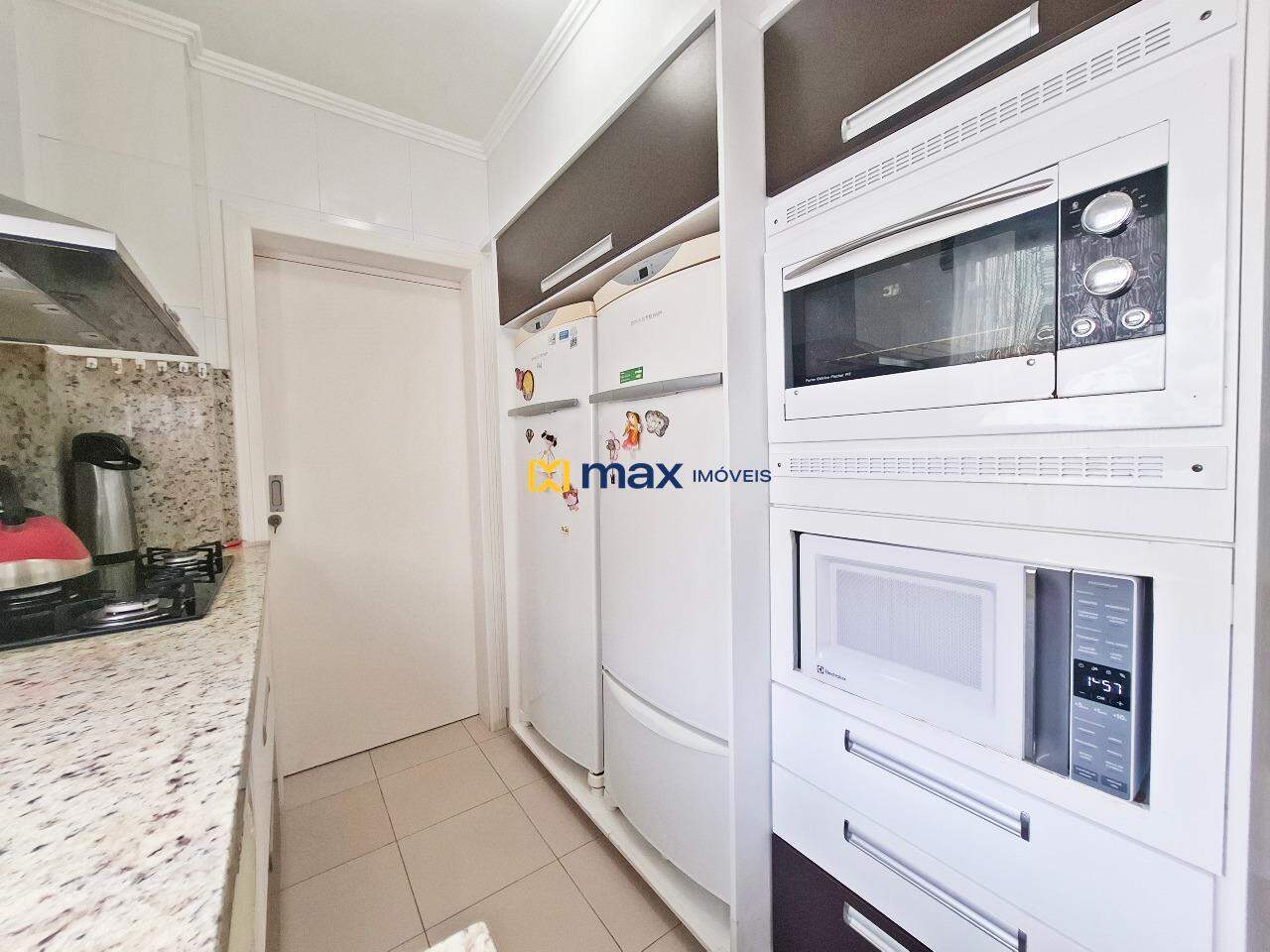 Apartamento à venda no Centro: Cozinha com churrasqueira